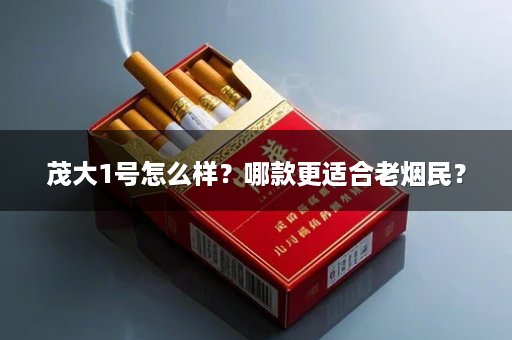 茂大1号怎么样？哪款更适合老烟民？